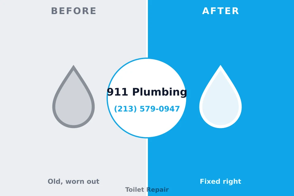 Before and after: plumbing company Bogalusa, LA